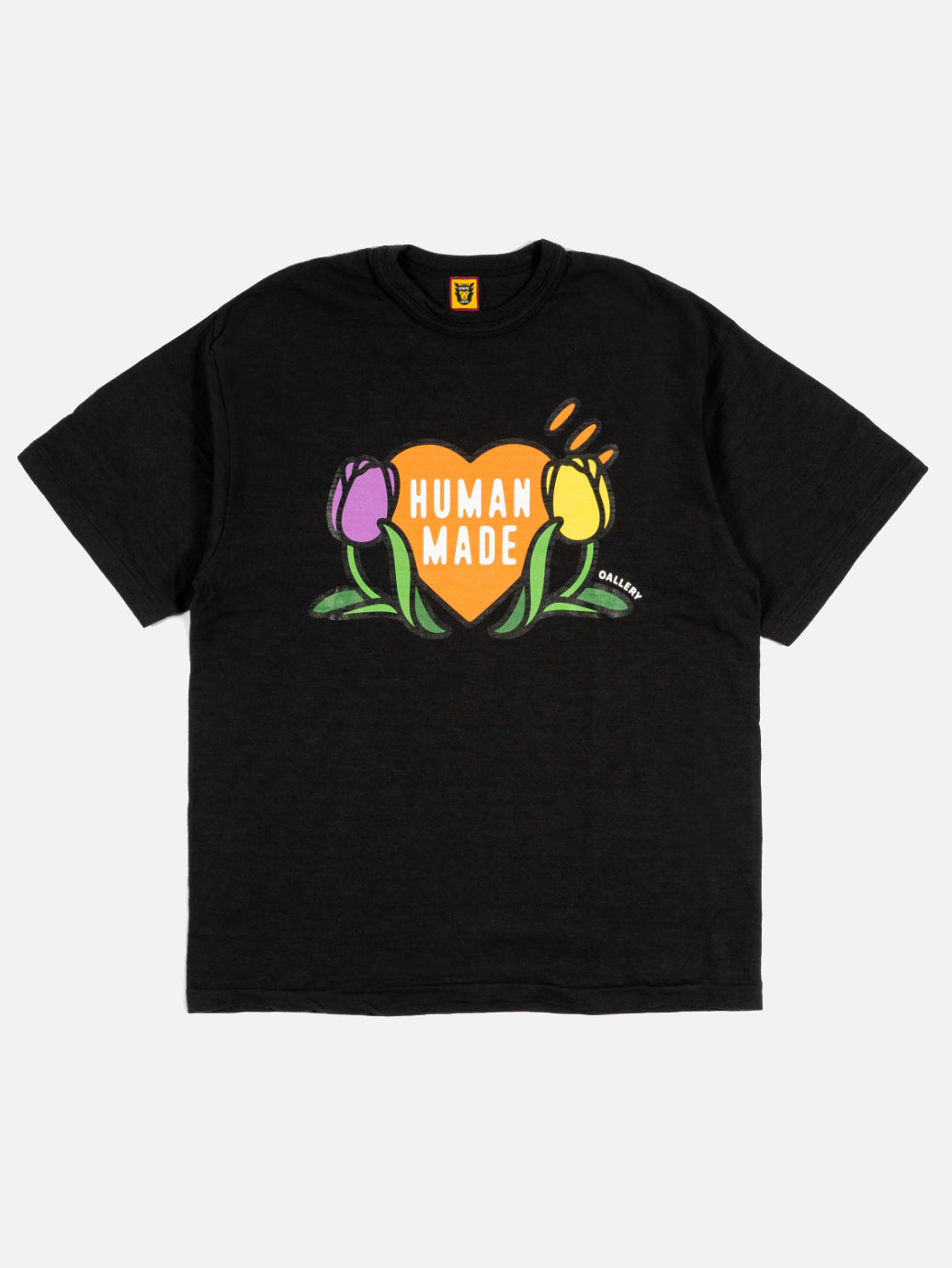 Human Made x OALLERY Tulip T-Shirt Black