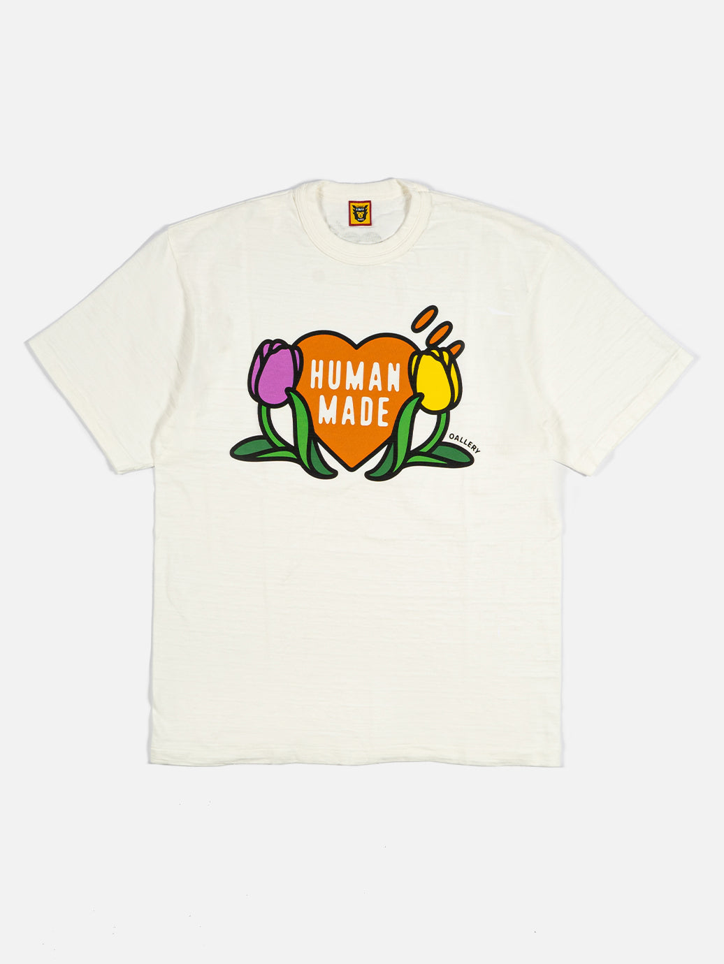 Human Made x OALLERY Tulip T-Shirt White