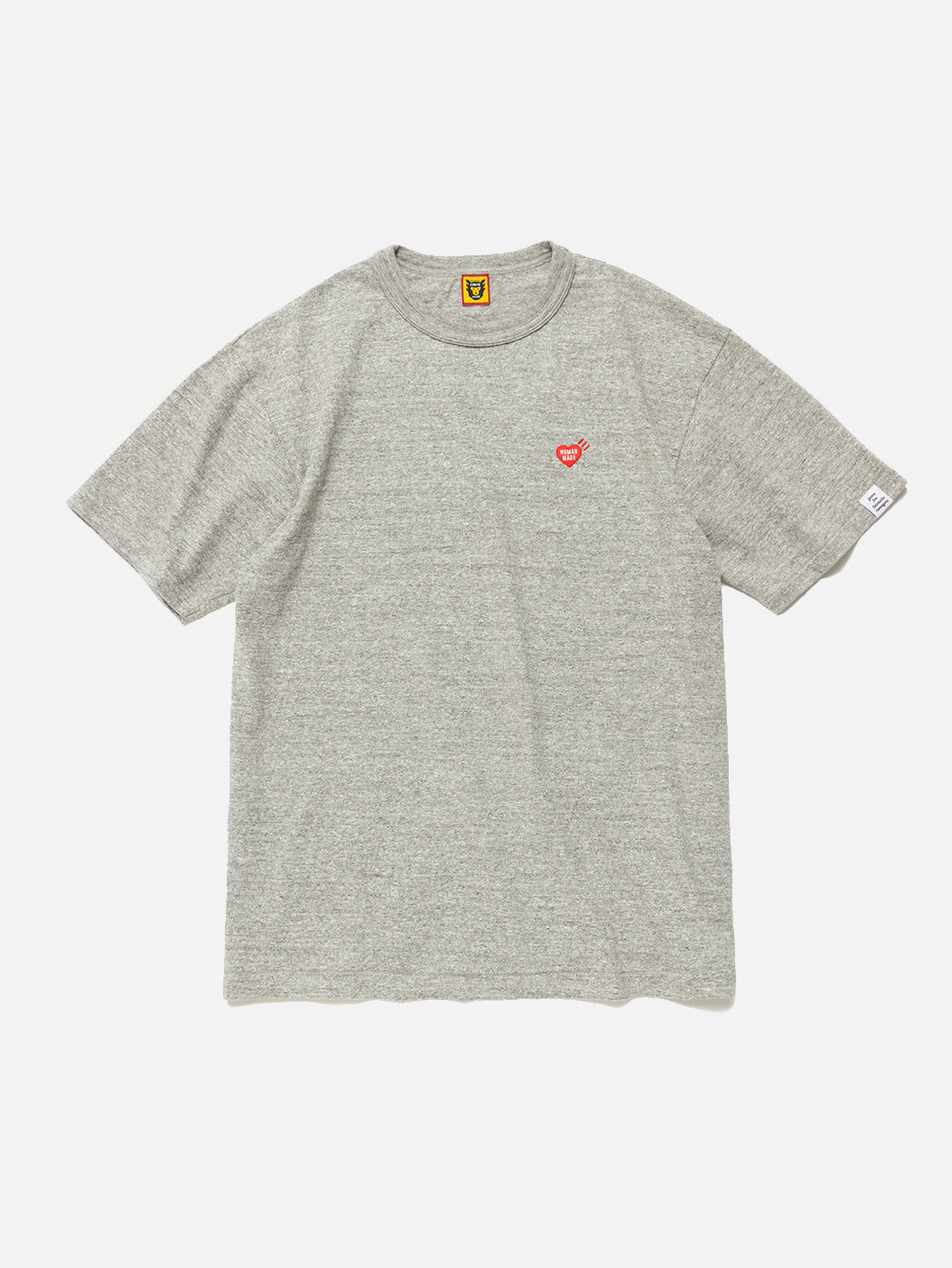 HUMANMADE HEART BADGE T-SHIRT GRAY-