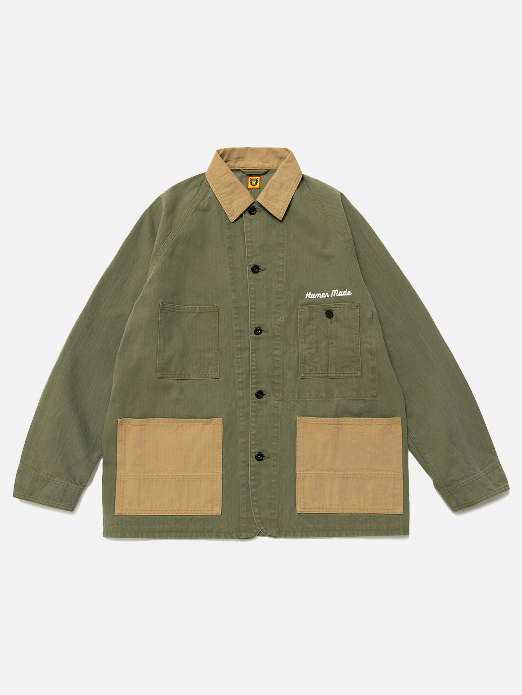 Human Made Herringbone Coverall Jacket