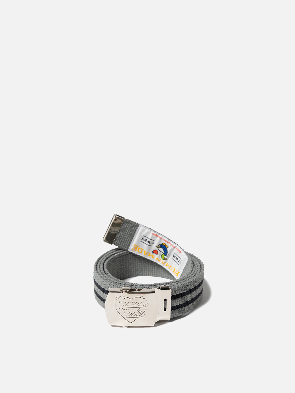 Human Made Striped Web Belt Olive Drab - SS23 - US