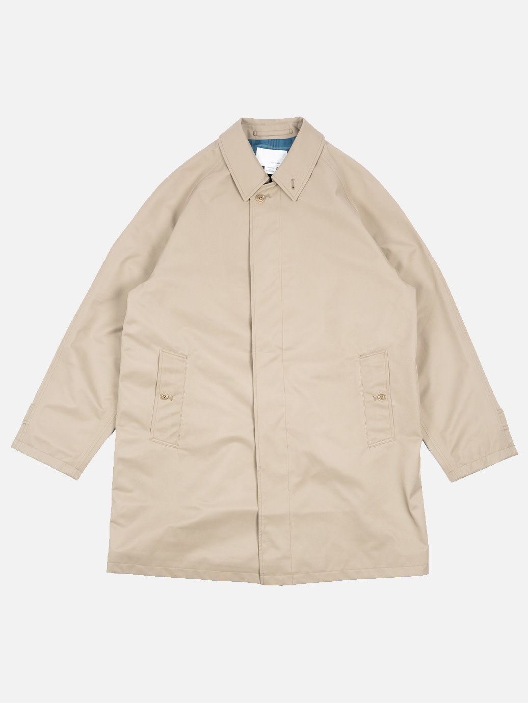 Nanamica 2L GORE-TEX Soutien Collar Coat Beige – OALLERY