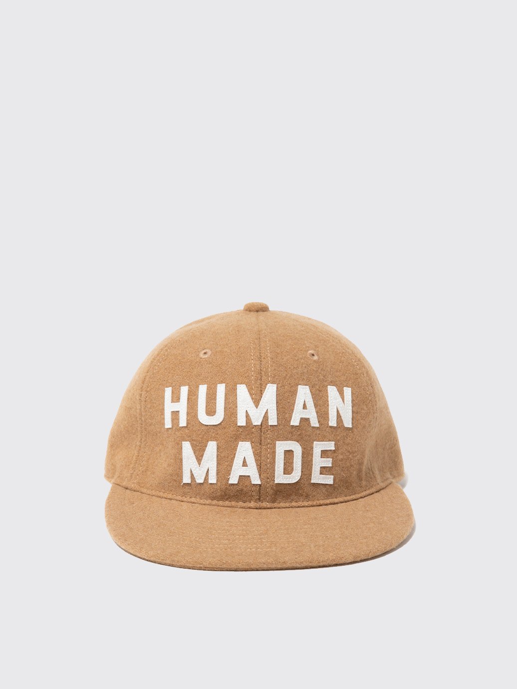 Human Made 6 Panel Wool Cap Logo FW22 Beige – OALLERY
