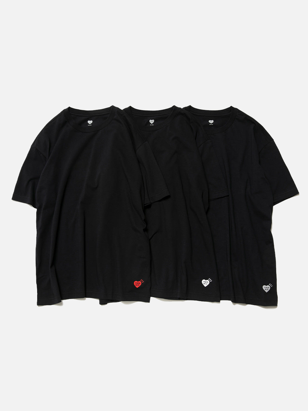 Human Made 3-Pack T-Shirt Set SS23 Black