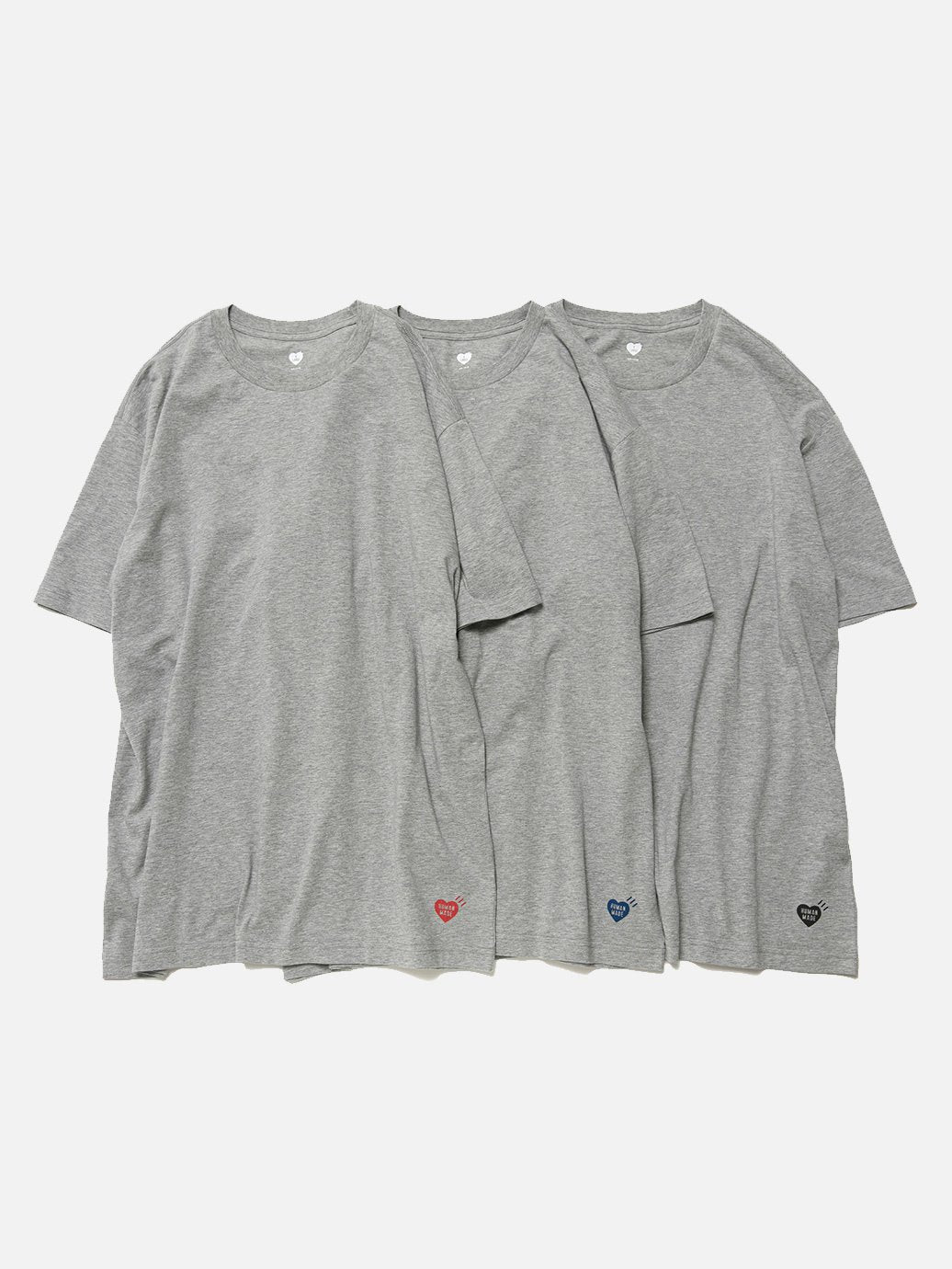Human Made 3-Pack T-Shirt Set SS23 Gray – OALLERY