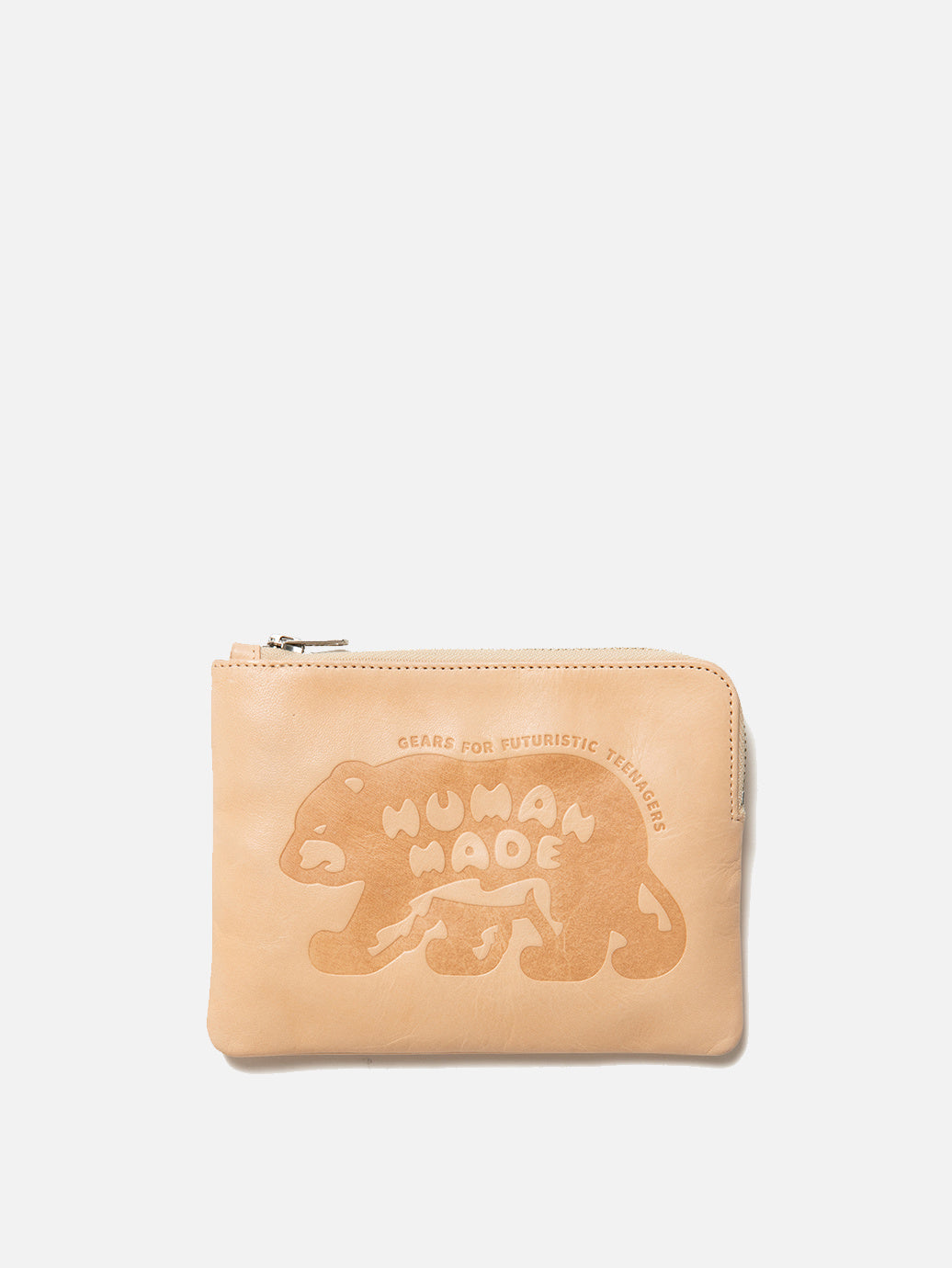 Human Made Leather Pouch SS23 White – OALLERY