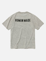 HUMANMADE HEART BADGE T-SHIRT GRAY-