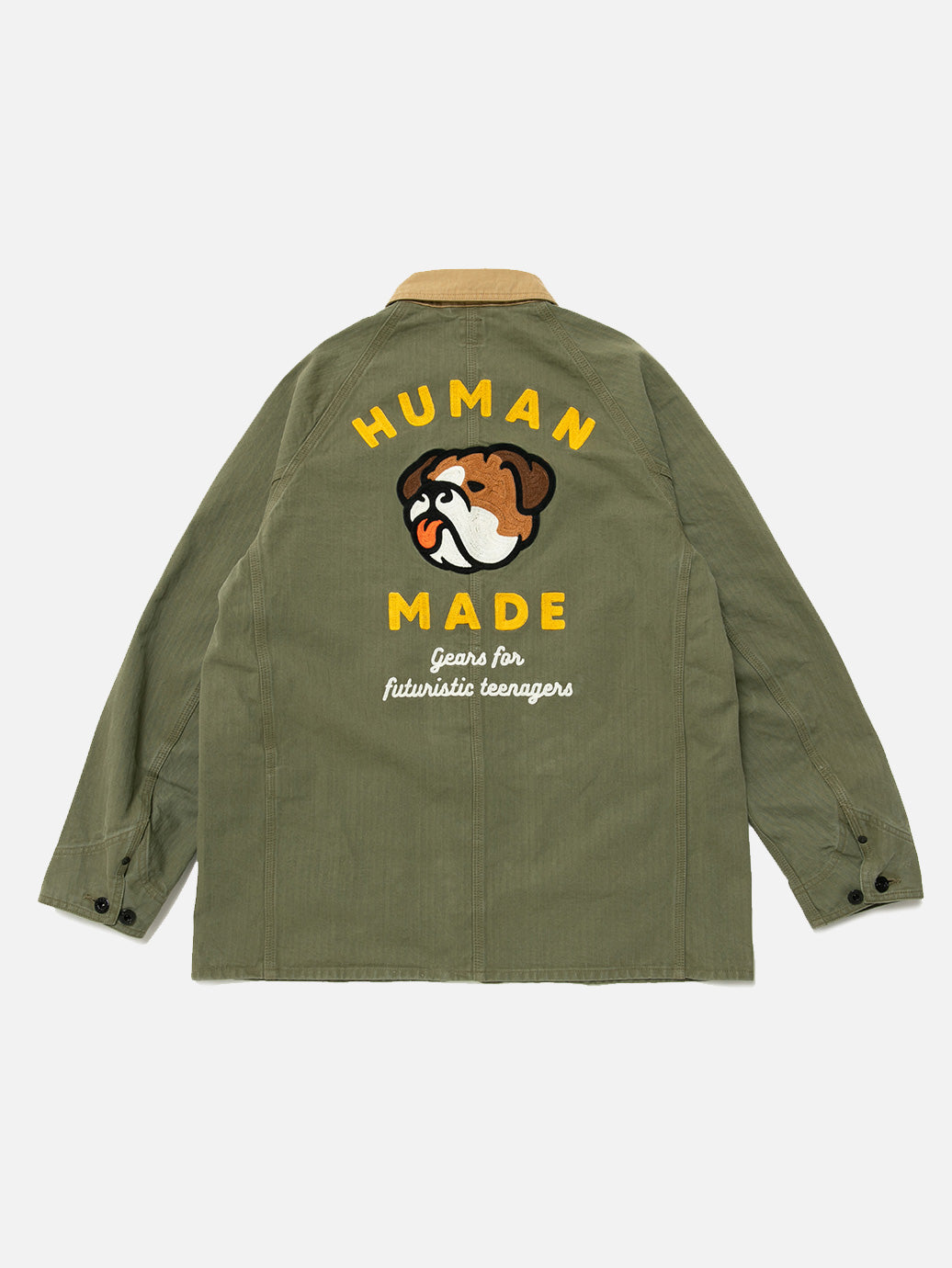 Human Made Herringbone Coverall Jacket