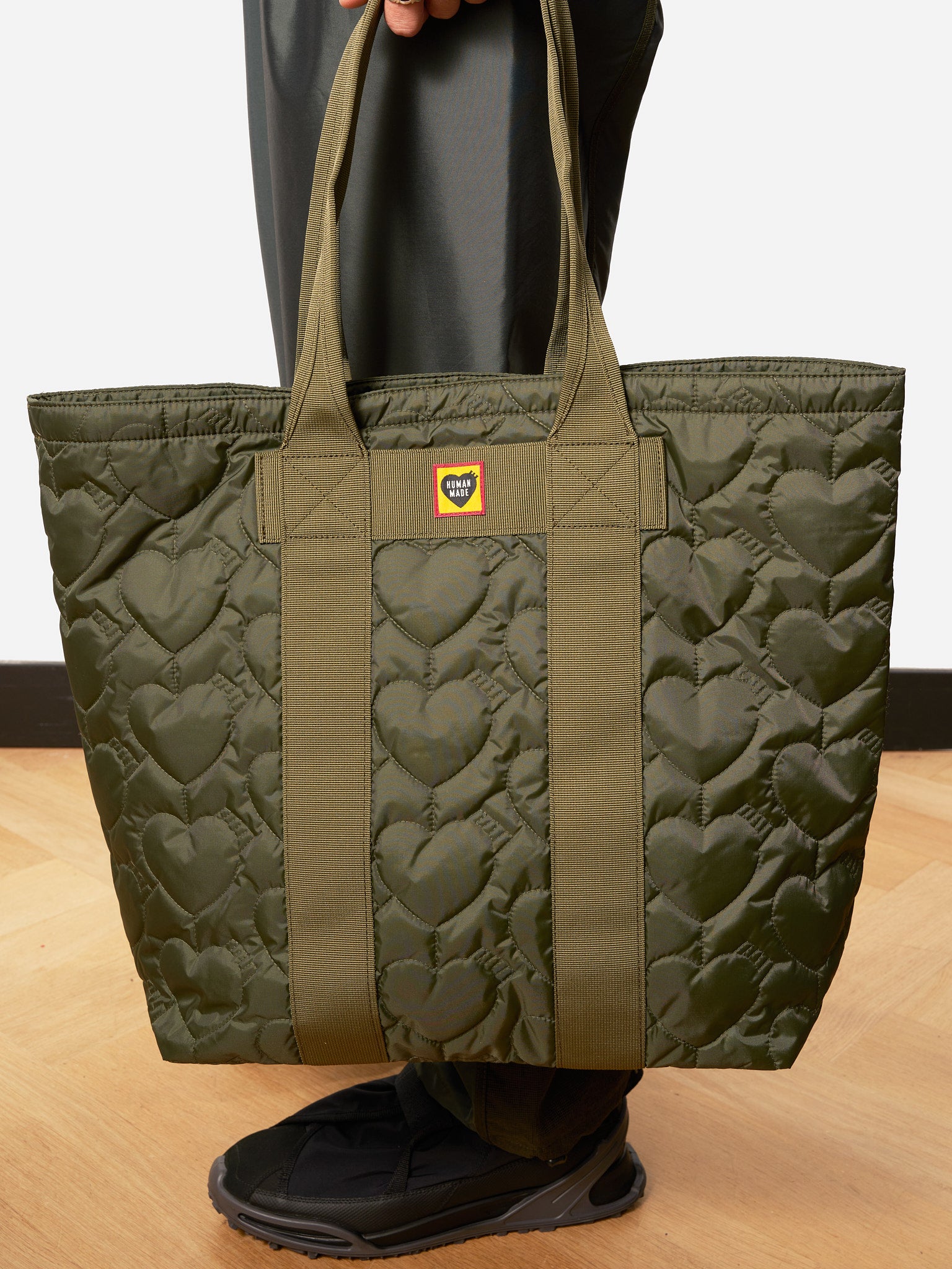Human Made Heart Quilting Tote – OALLERY