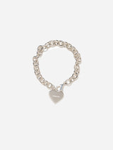 Human Made Heart Silver Bracelet – OALLERY