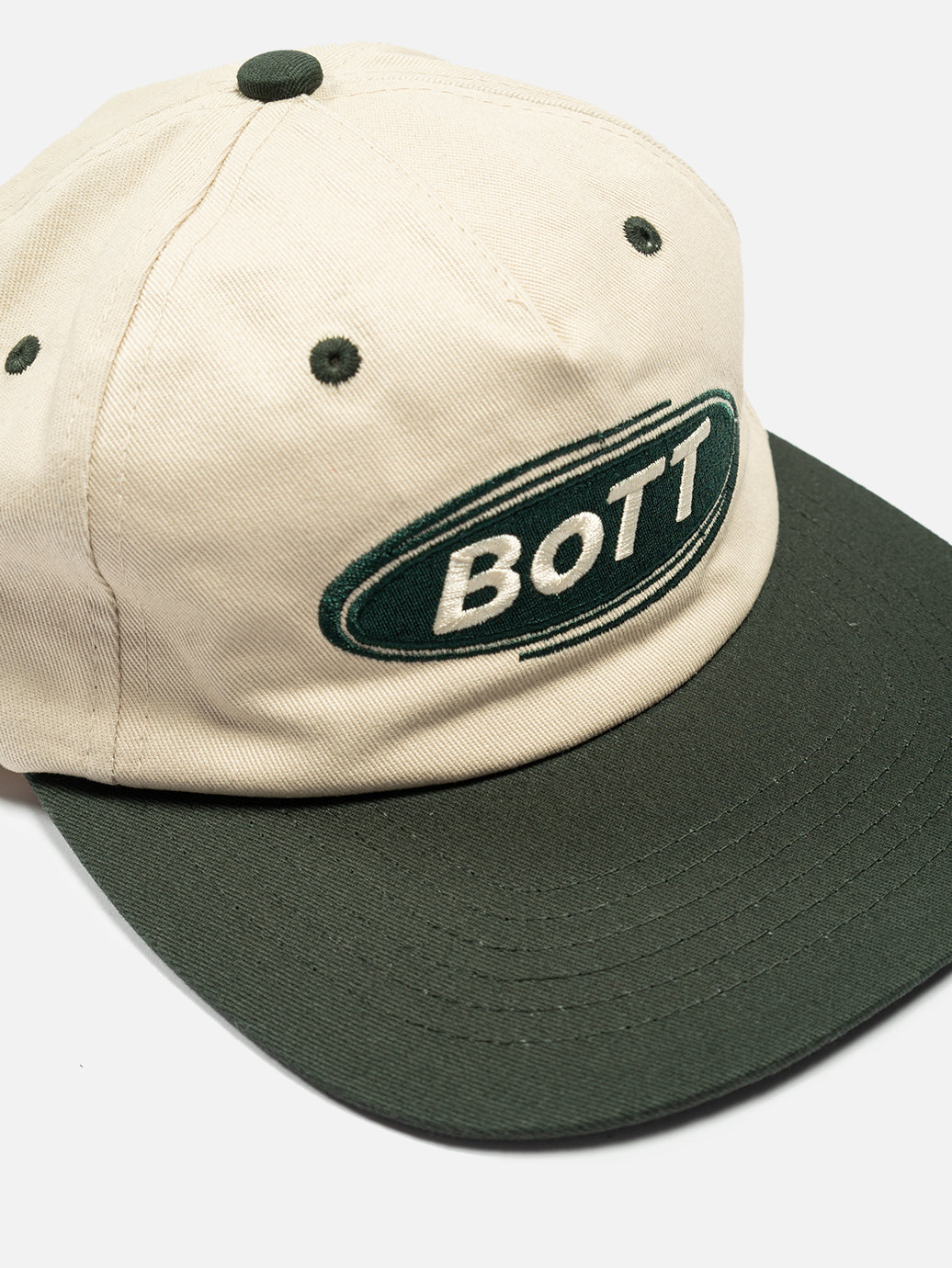 BoTT Light Logo 5 Panel Cap Green