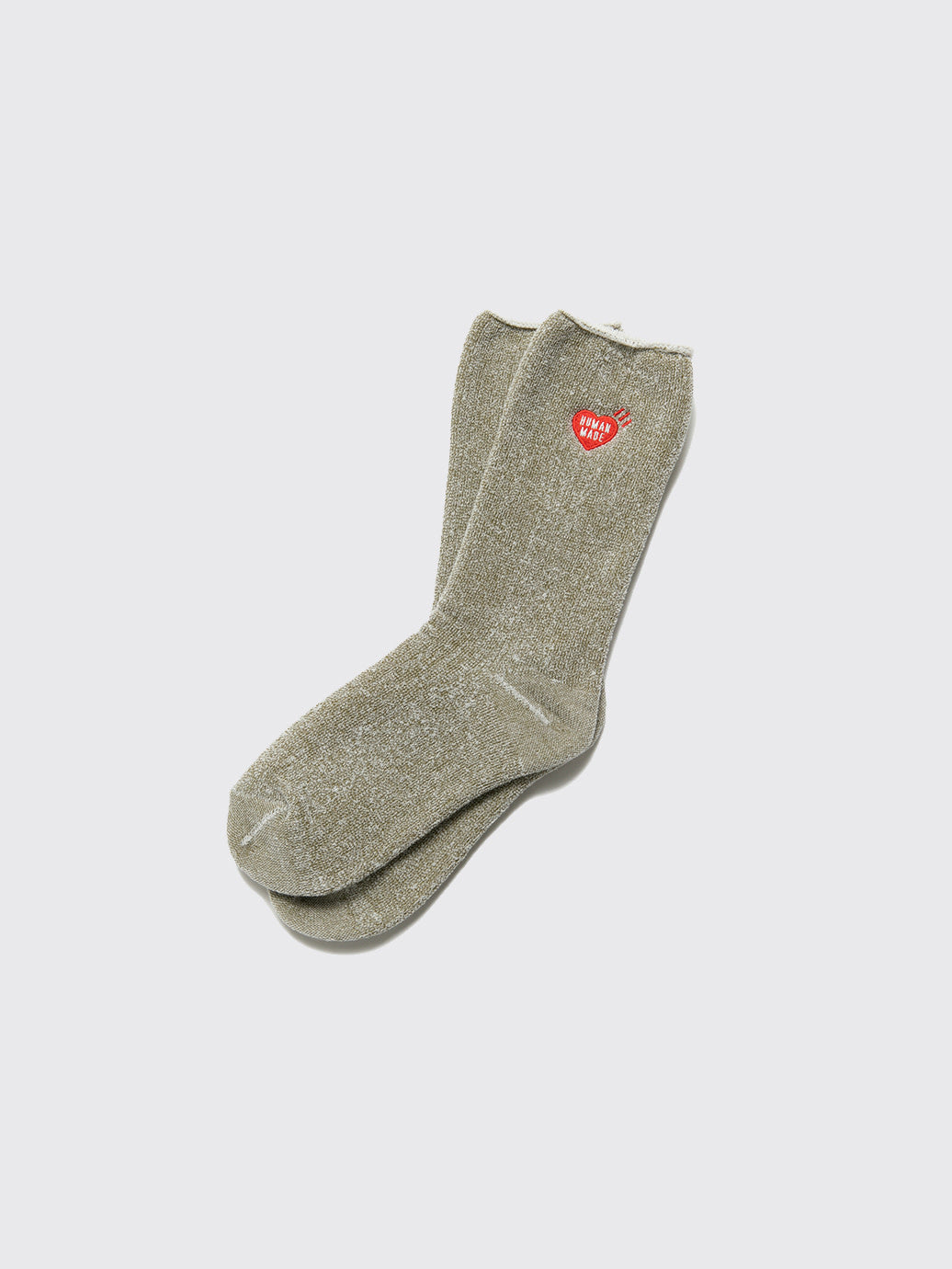 Human Made Plating Pile Socks FW22 Olive Drab – OALLERY