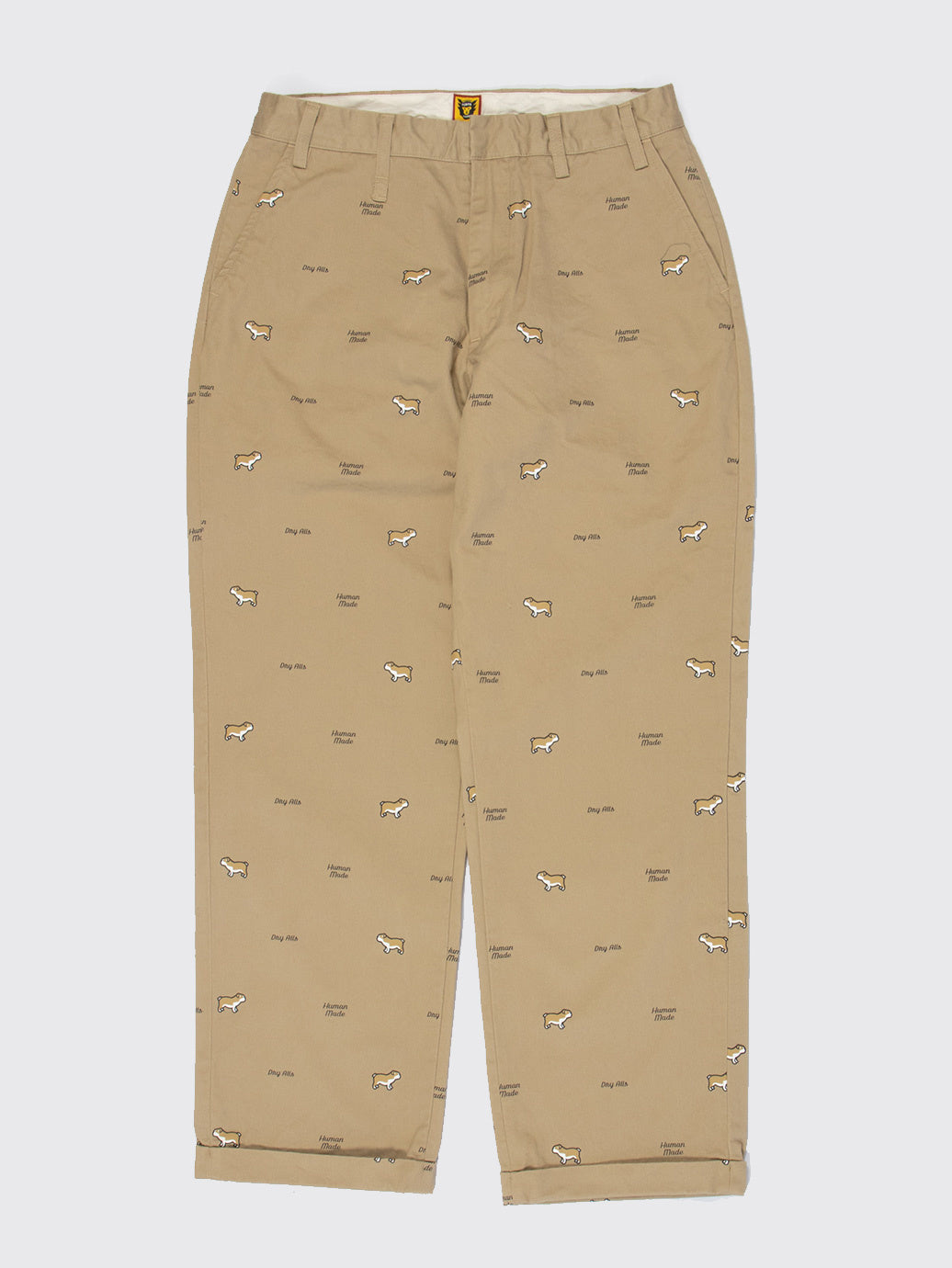 Human Made Pattern Printed Chino Pants Beige