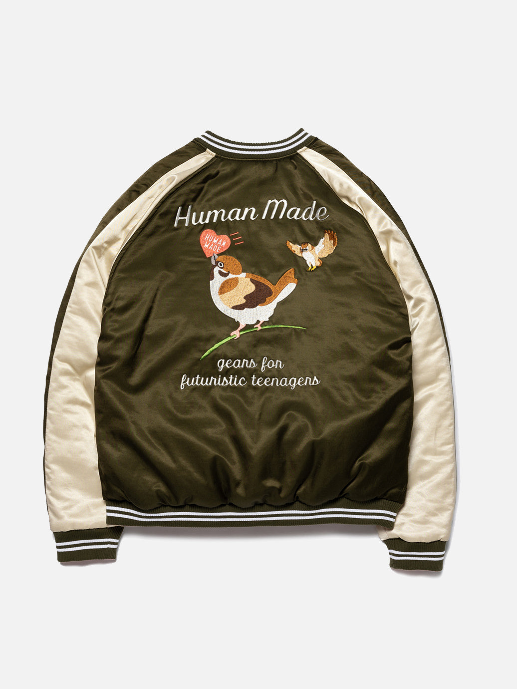 Human Made reversible Yokosuka jacket SS23 Olive Drab – OALLERY
