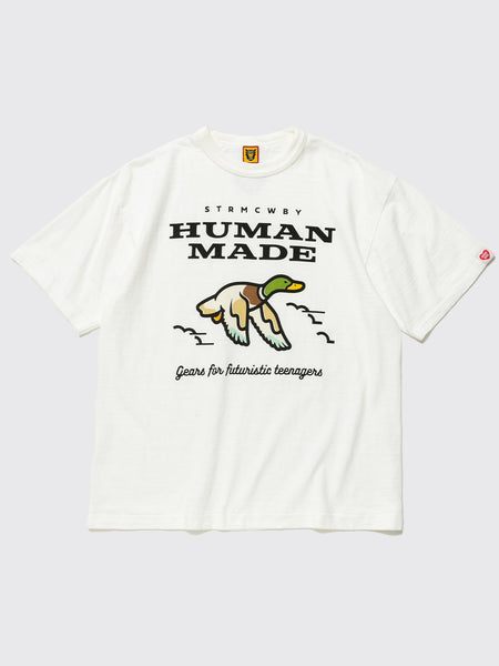 Human Made T-Shirt #09 Duck Heart FW22 White – OALLERY