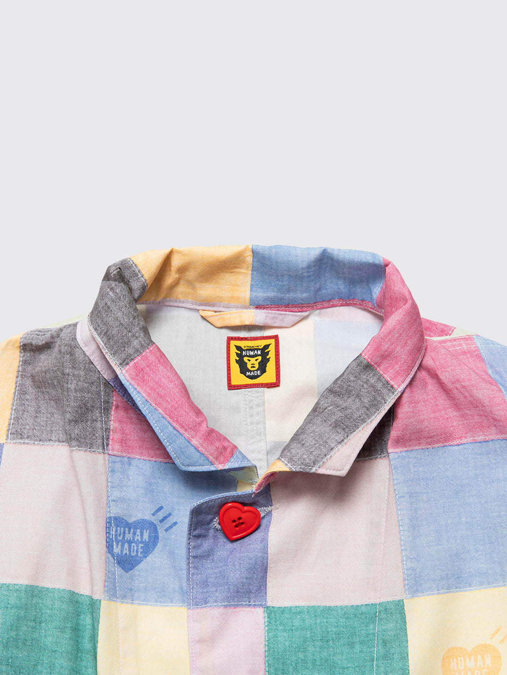 Human Made Patchwork Jacket SS22 Pink