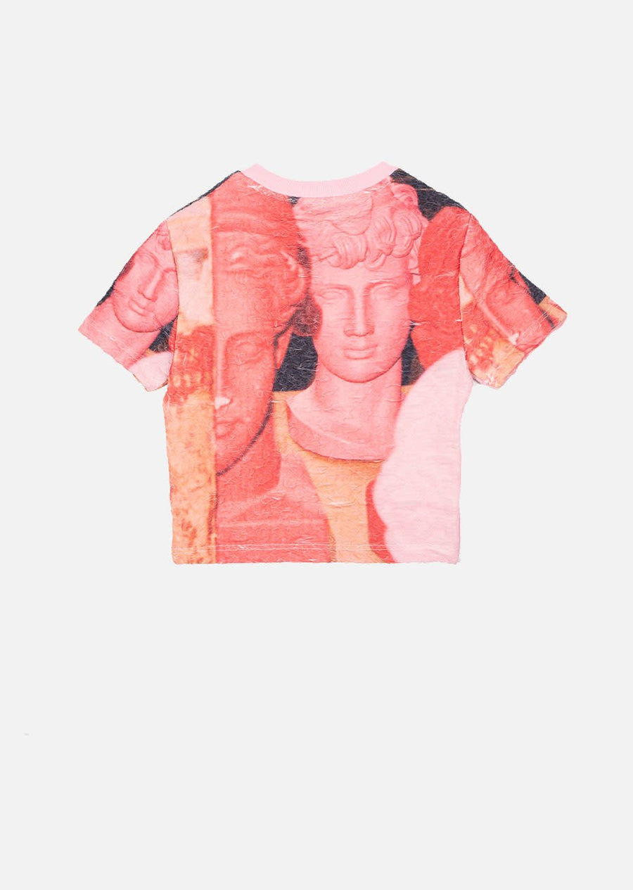 høj bestille udgifterne Andersson Bell (Essential) (Women) David Chiffon Crinkle T-Shirt Pink –  Oallery