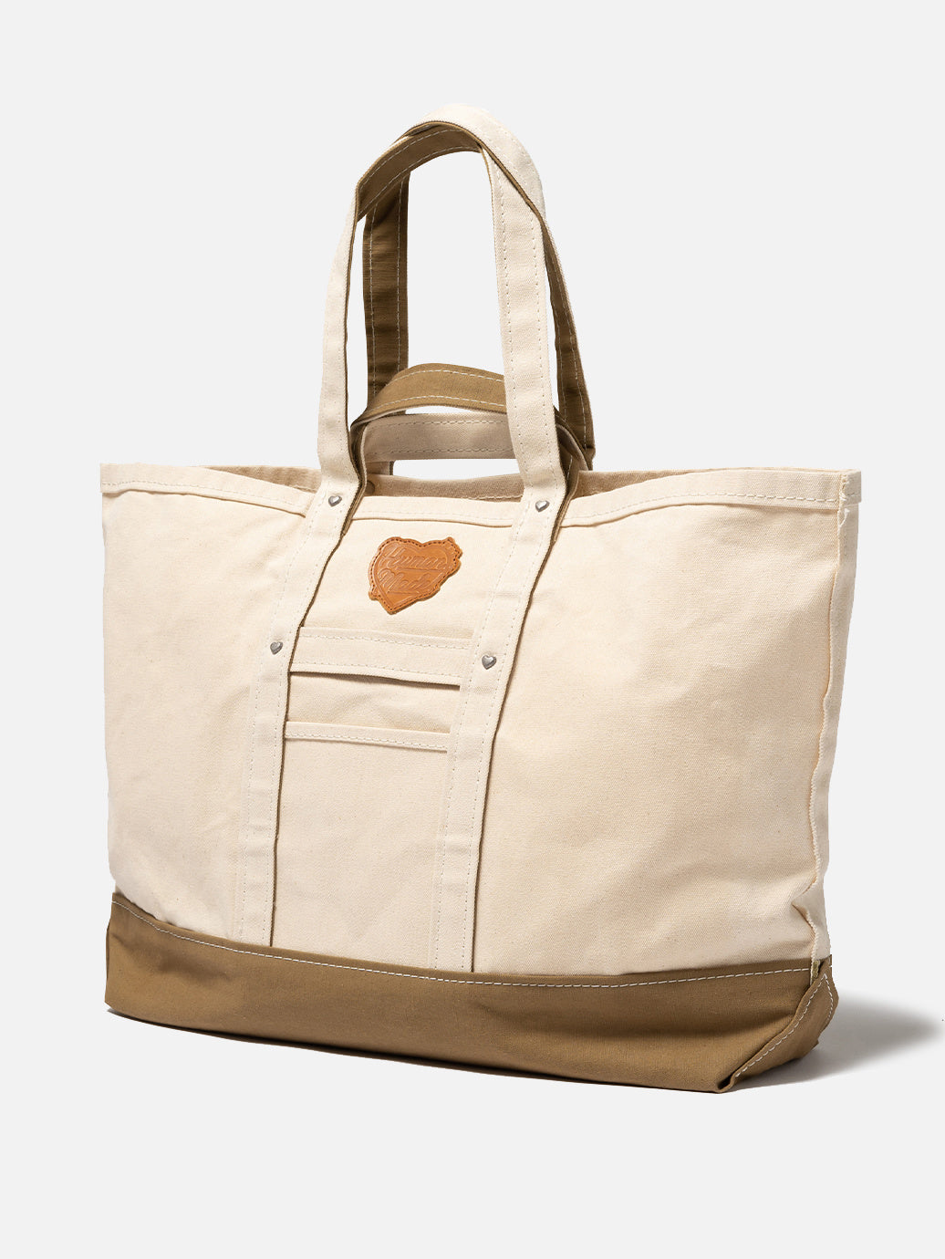 Human Made Heavy Canvas Tote L SS23 Beige
