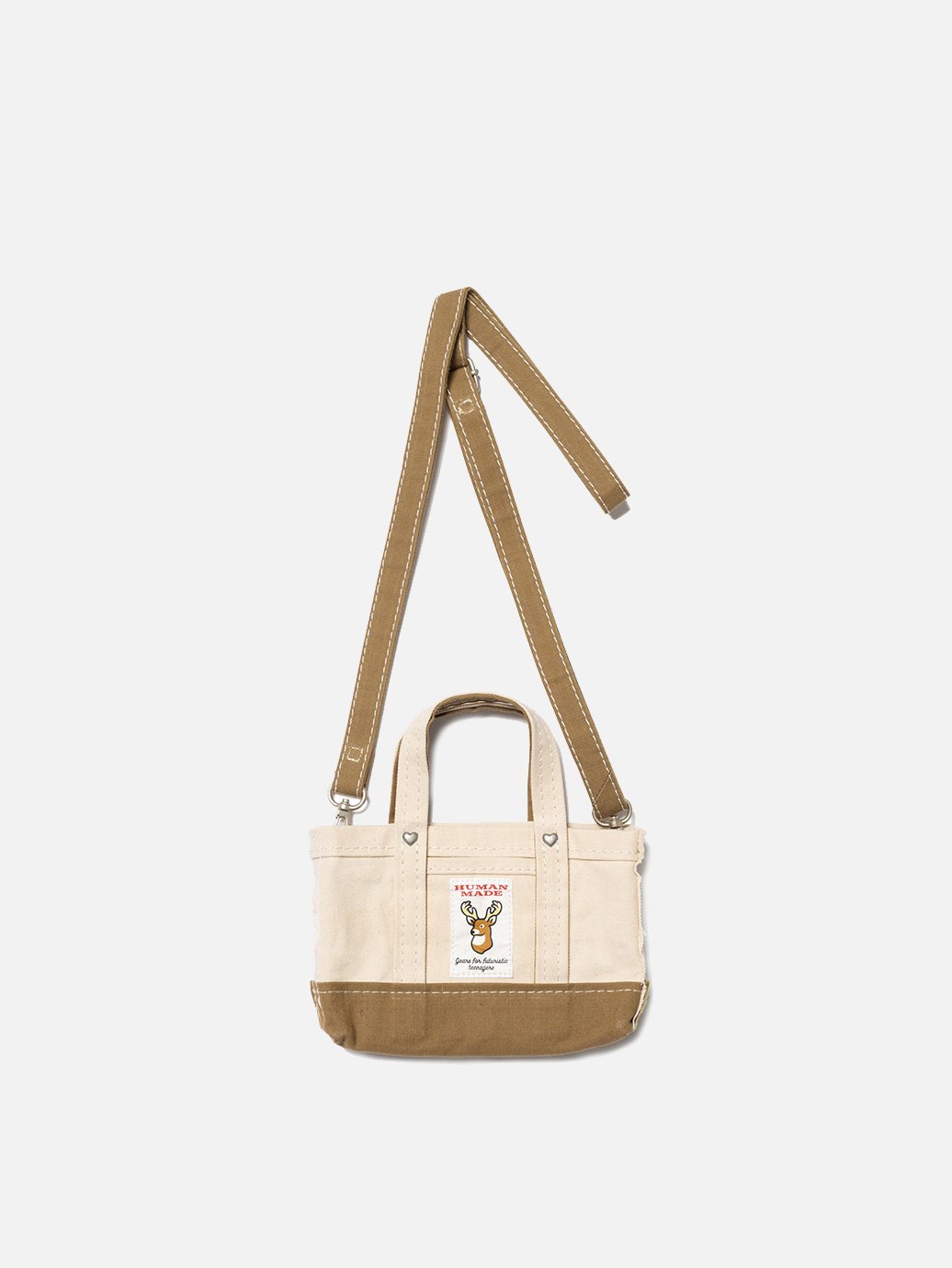 Human Made Heavy Canvas Mini Shoulder Tote SS23 Beige – OALLERY