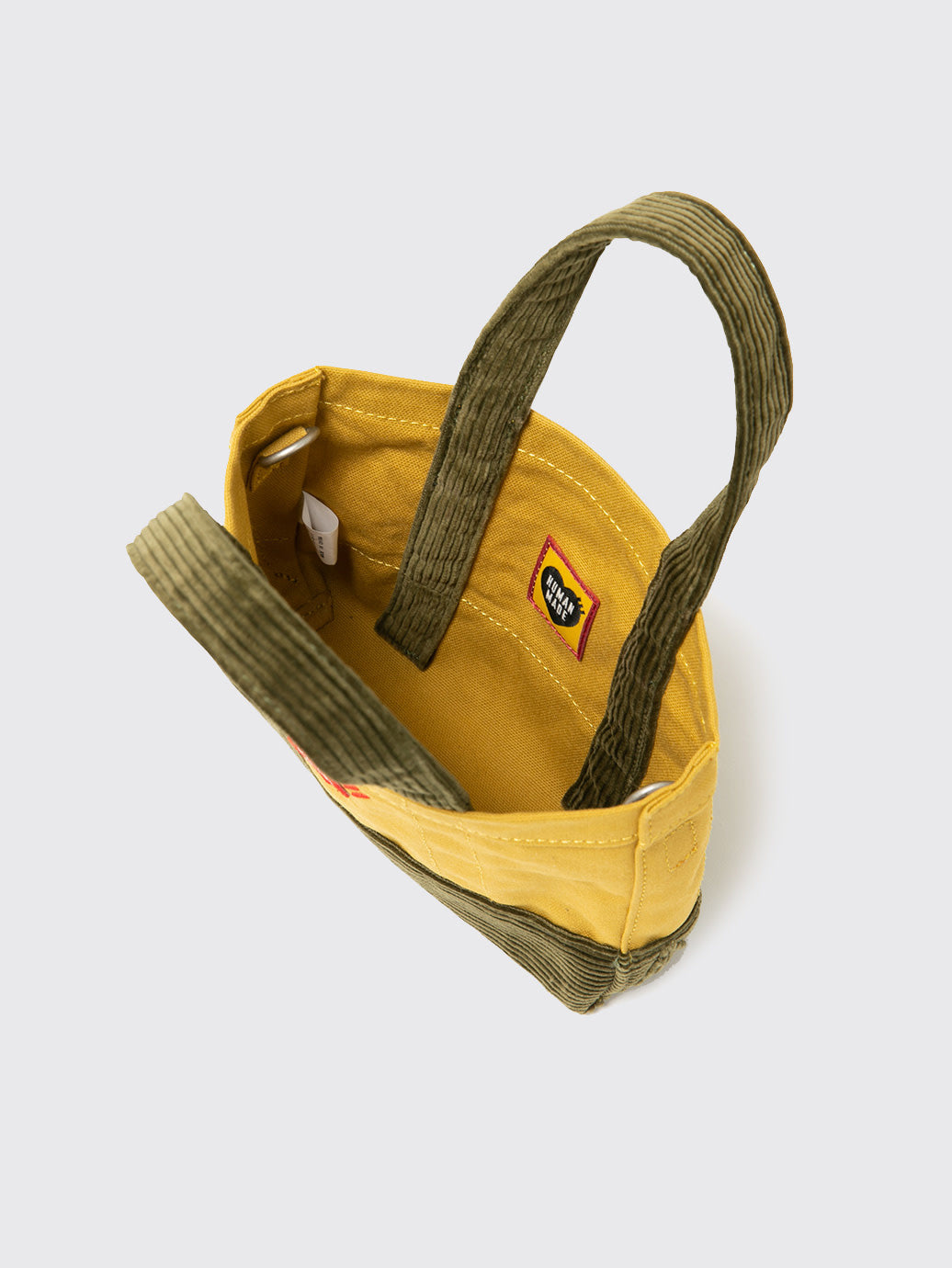 Human Made Mini Shoulder Tote Bag FW22 Yellow