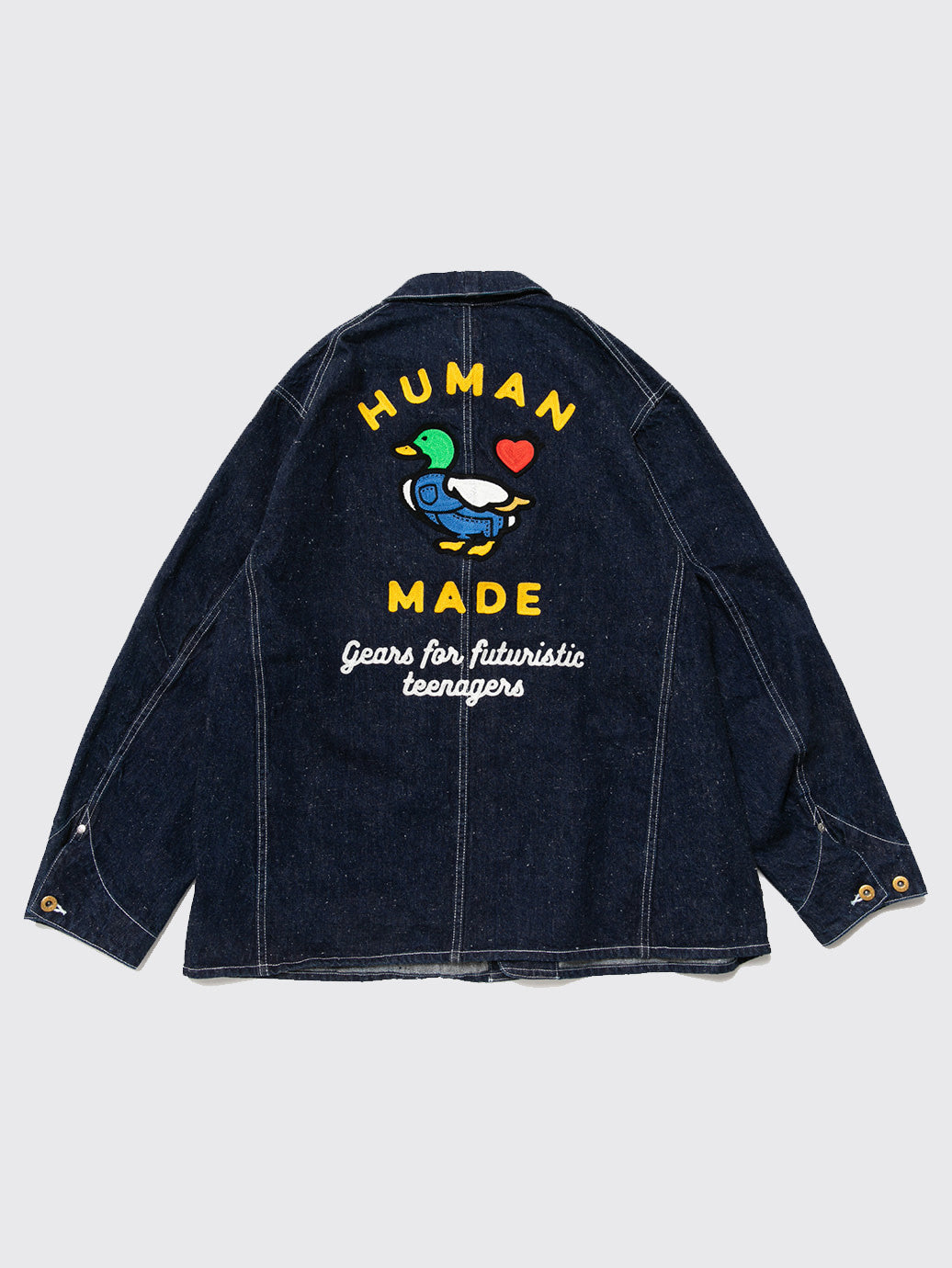 Human Made Denim Coverall Jacket FW22 Indigo