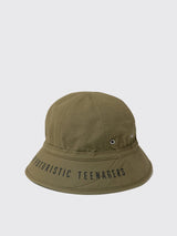 Human Made Rip-Stop Round Bucket Hat Olive Drab