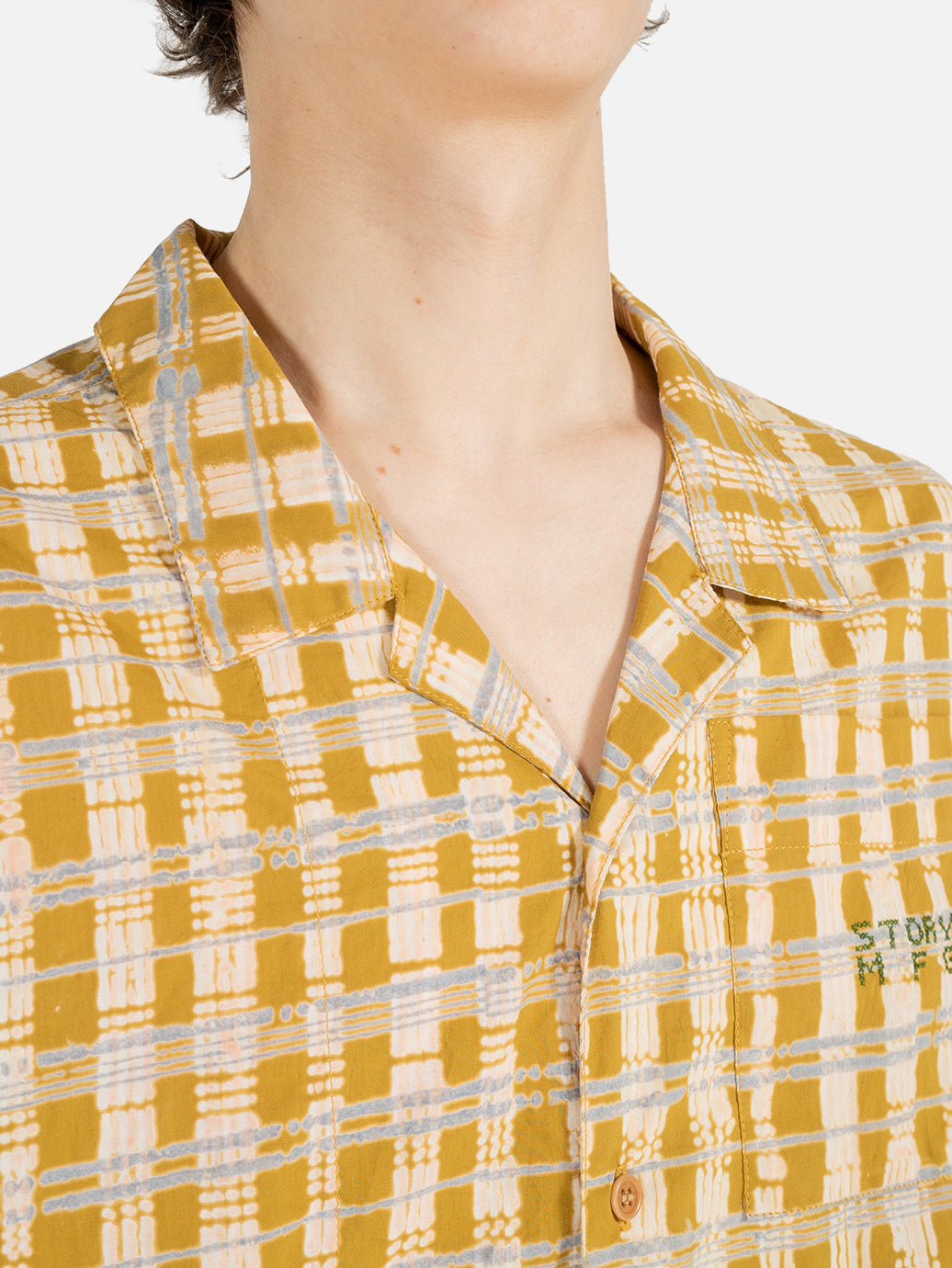 Story MFG LS Greetings Shirt Shore Check Block – OALLERY