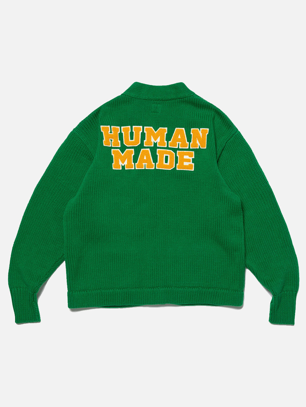 Human Made Low Gauge Knit Cardigan SS23 Green