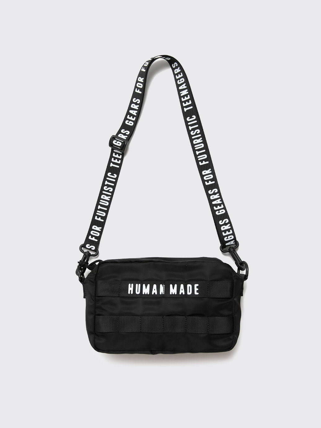HUMAN MADE Military Pouch #1 Black ショルダー 返品交換不可 メンズ ...