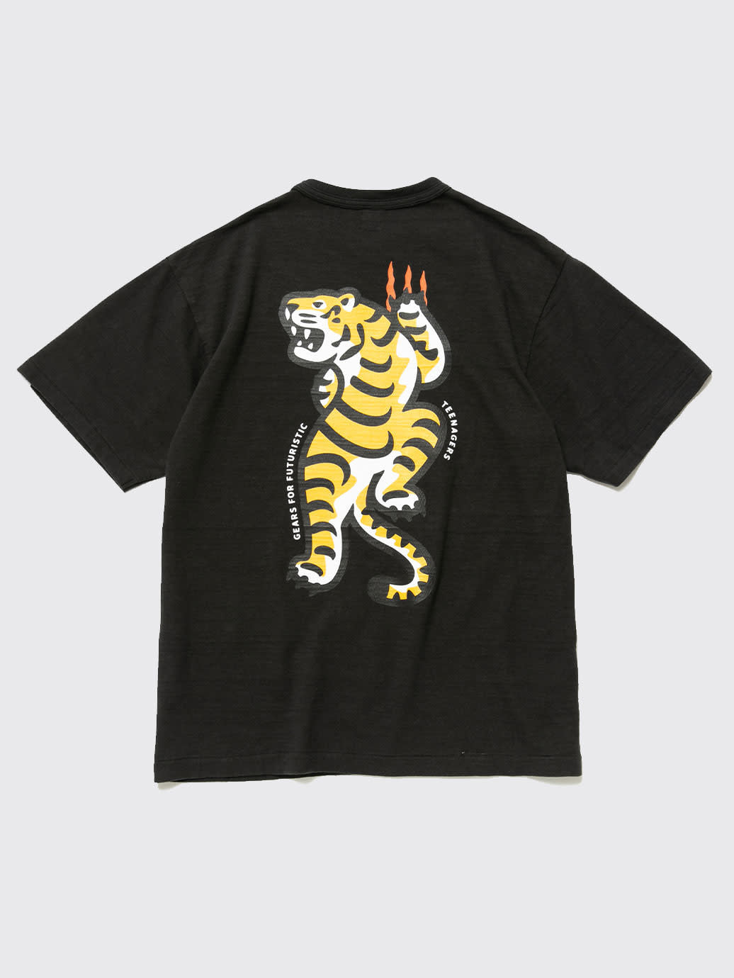 Human Made T-Shirt #10 Tiger Back FW22 Black